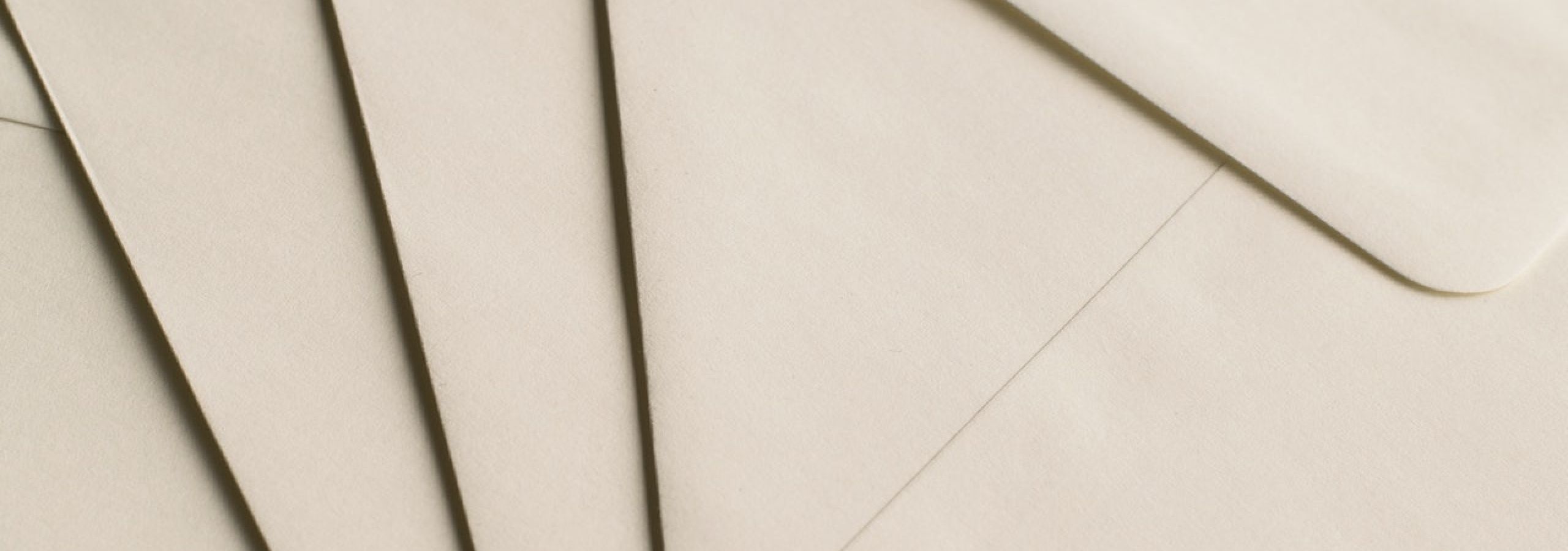 letters in envelopes