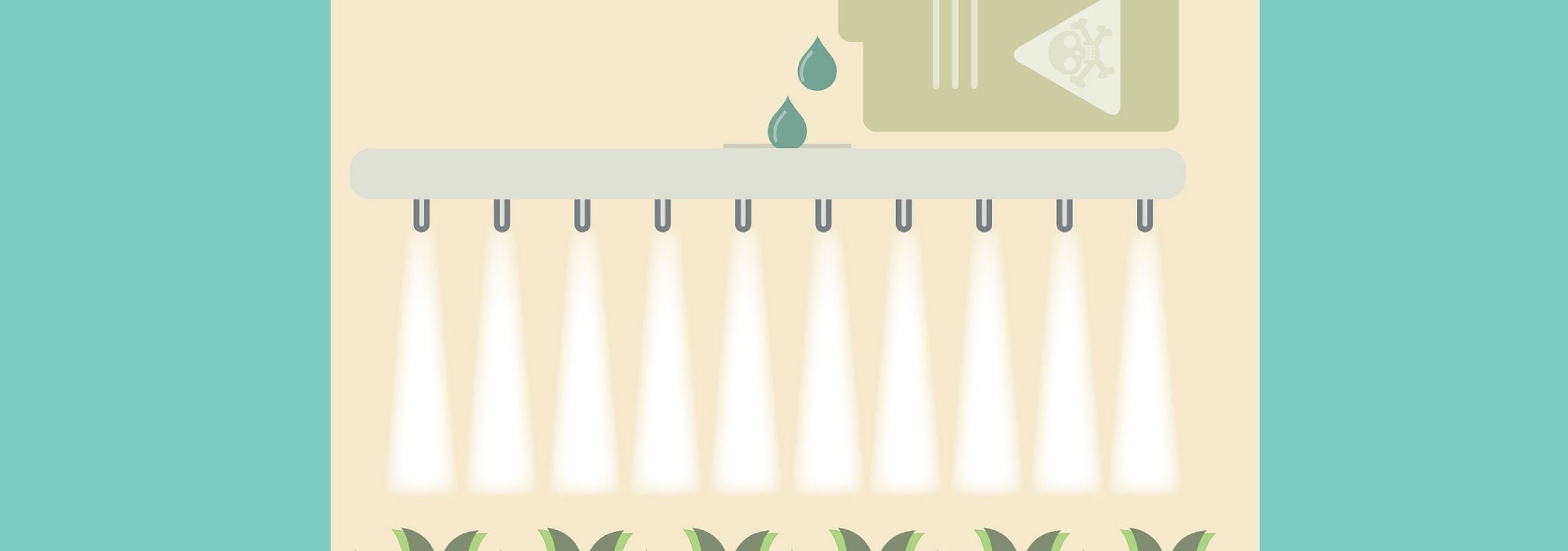 graphic of pesticides and crops graphic of pesticides and crops