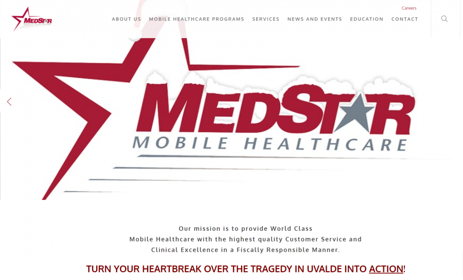 photo of medstar mobile EMS web site