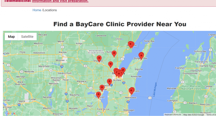 photo of baycare clinic locations