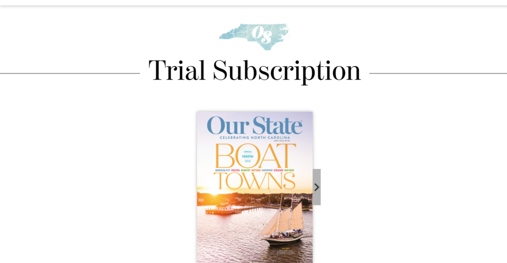 our state magazine subscription terms