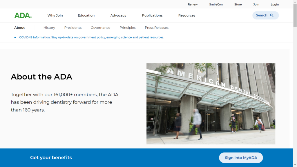 photo of american dental association building